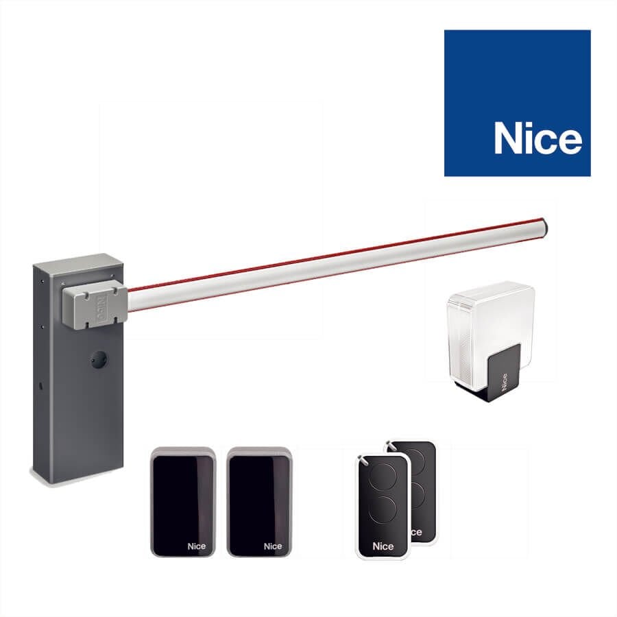 Nice Wide M Otomatik Kollu Bariyer - Antrasit Gri (5 MT) (Kit 2)